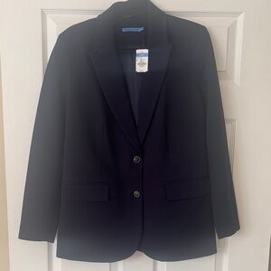 J.McGlaughlin Women's Navy Blazer size 8, NWT, Navy blazer jacket